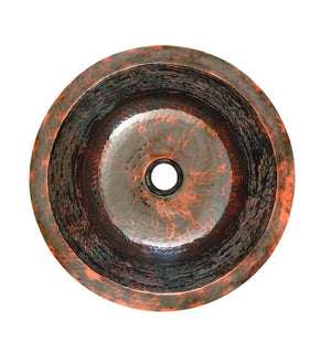 Thompson Traders Black Nickel Hawthorne Bath Sink Tacambaro BNRWR Black Nickel
 (Hammered)