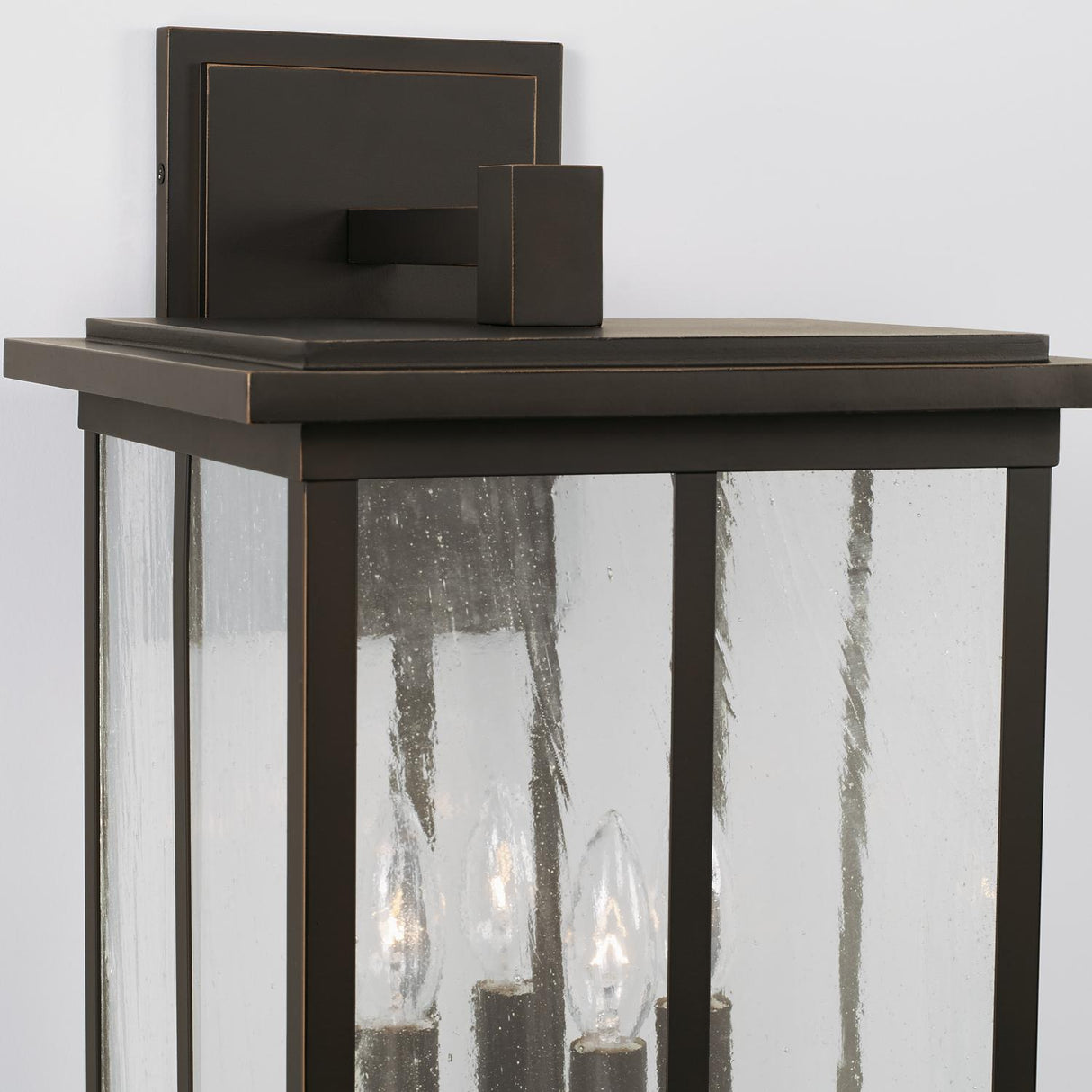 Capital Lighting 943843OZ Barrett 4 Light Outdoor Wall Lantern Oiled Bronze