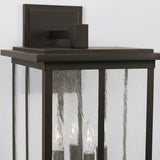 Capital Lighting 943843OZ Barrett 4 Light Outdoor Wall Lantern Oiled Bronze