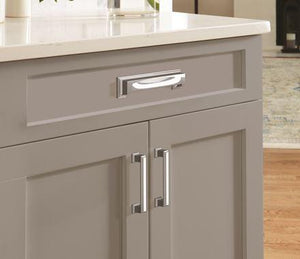 Amerock Cabinet Pull Polished Chrome 3-3/4 inch (96 mm) Center-to-Center Appoint 1 Pack Drawer Pull Cabinet Handle Cabinet Hardware