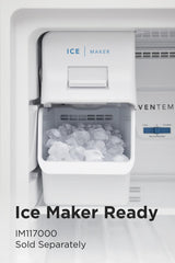 Frigidaire FFHT1425VW 13.9 CF Top Mount Refrig Ice-Maker Rdy Even Temp ADA E-STAR