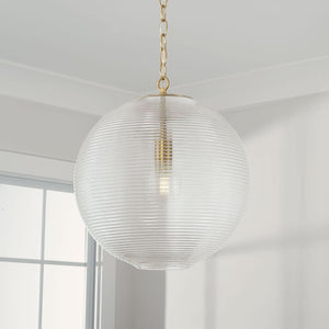 Capital Lighting 349911MA Dolan 1 Light Pendant Matte Brass