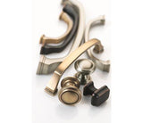 Amerock Cabinet Pull Gilded Bronze 6-5/16 inch (160 mm) Center to Center Revitalize 1 Pack Drawer Pull Drawer Handle Cabinet Hardware
