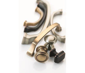 Amerock Cabinet Pull Golden Champagne 5-1/16 inch (128 mm) Center to Center Revitalize 1 Pack Drawer Pull Drawer Handle Cabinet Hardware