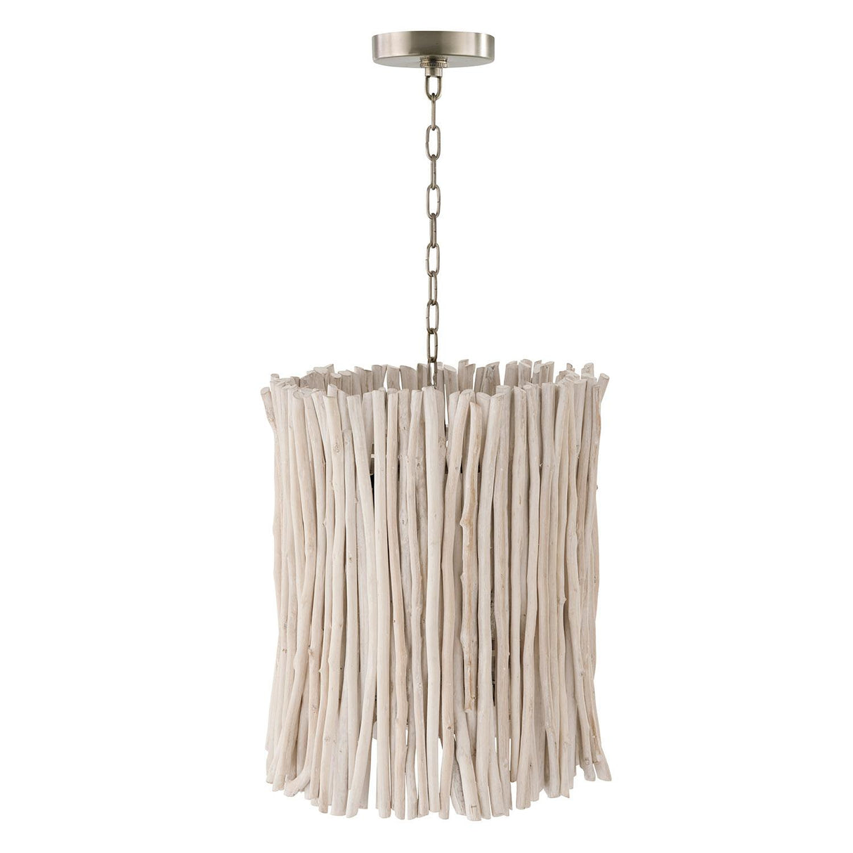Capital Lighting 340242PP Cara 4 Light Pendant Brushed Pewter
