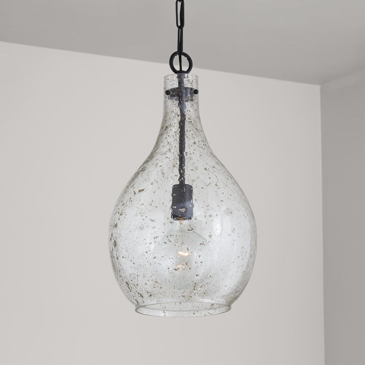 Capital Lighting 333813MB-472 Rabun 1 Light Pendant Matte Black (Showroom Display for Sale)