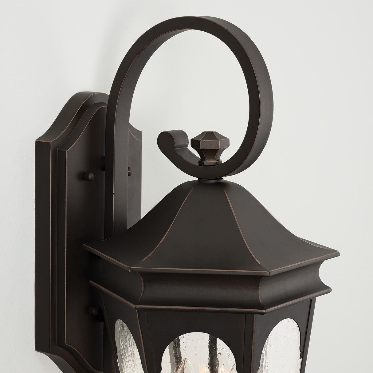 Capital Lighting 939731OZ Inman Park 3 Light Outdoor Wall Lantern Oiled Bronze