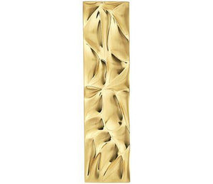 Amerock Cabinet Pull Brushed Gold 3-3/4 inch (96 mm) Center to Center Calathea 1 Pack Drawer Pull Drawer Handle Cabinet Hardware