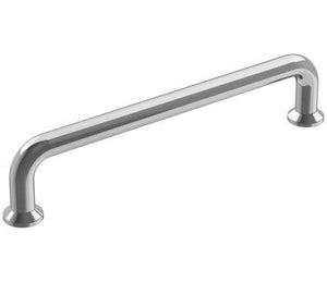 Amerock Cabinet Pull Polished Chrome 5-1/16 inch (128 mm) Center-to-Center Factor 1 Pack Drawer Pull Cabinet Handle Cabinet Hardware