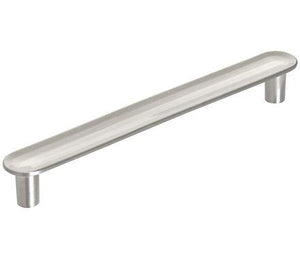 Amerock Cabinet Pull Satin Nickel 5-1/16 inch (128 mm) Center to Center Concentric 1 Pack Drawer Pull Drawer Handle Cabinet Hardware