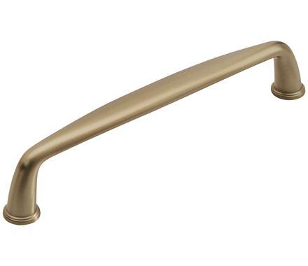 Amerock Appliance Pull Golden Champagne 8 inch (203 mm) Center to Center Kane 1 Pack Drawer Pull Drawer Handle Cabinet Hardware