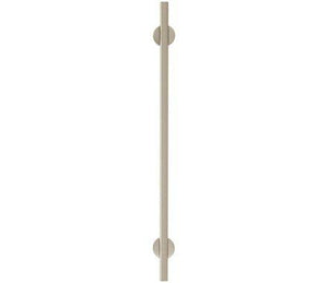 Amerock Cabinet Pull Silver Champagne 10-1/16 inch (256 mm) Center to Center Transcendent 1 Pack Drawer Pull Drawer Handle Cabinet Hardware