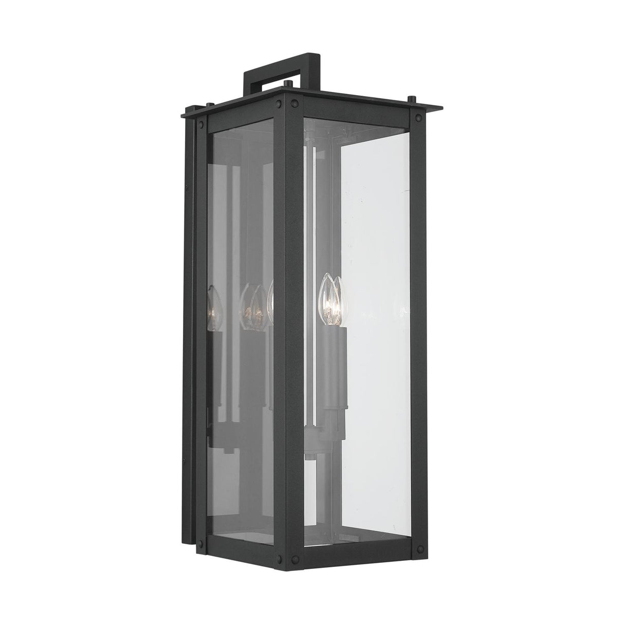 Capital Lighting 934641BK Hunt 4-Light Wall Mount Black