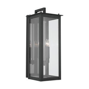 Capital Lighting 934641BK Hunt 4-Light Wall Mount Black