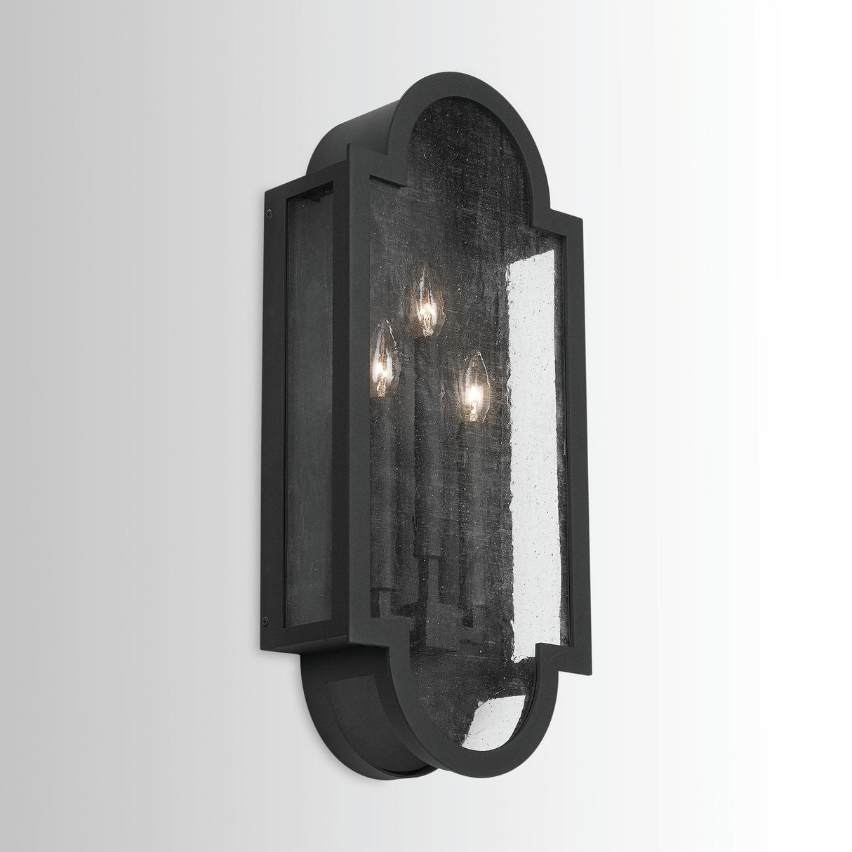 Capital Lighting 934531BK Monroe 3-Light Wall Mount Black