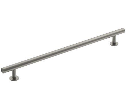 Amerock Cabinet Pull Satin Nickel 10-1/16 inch (256 mm) Center-to-Center Radius 1 Pack Drawer Pull Cabinet Handle Cabinet Hardware