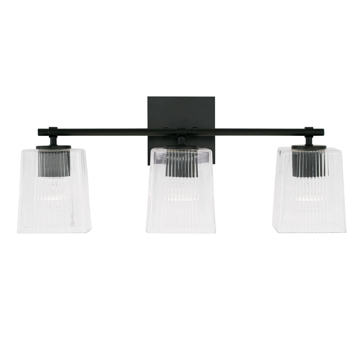 Capital Lighting 141731MB-508 Lexi 3 Light Vanity Matte Black