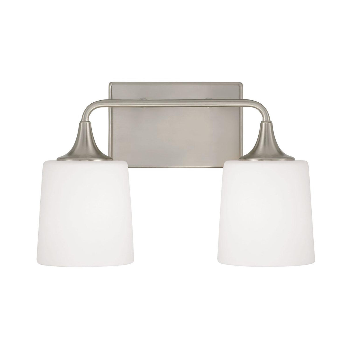 Capital Lighting 148921BN-541 Presley 2 Light Vanity Brushed Nickel