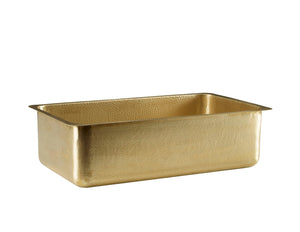 Thompson Traders Villa Hammered Brass Villa KSU-3118HPB Semi-Satin Brass
(Hammered)