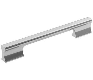 Amerock Cabinet Pull Polished Chrome 6-5/16 inch (160 mm) Center-to-Center Status 1 Pack Drawer Pull Cabinet Handle Cabinet Hardware