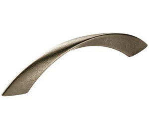 Amerock Cabinet Pull Antique Nickel 5-1/16 inch (128 mm) Center to Center Essential'Z 1 Pack Drawer Pull Drawer Handle Cabinet Hardware