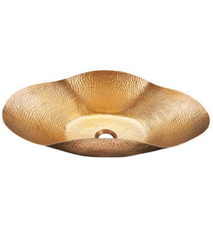 Thompson Traders Gold Karma Antique Gold Bath Sink Cordoba KBC-ASG Antique Satin Gold
(Hammered)