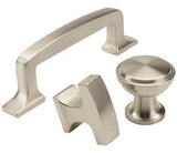 Amerock Cabinet Pull Satin Nickel 3-3/4 inch (96 mm) Center to Center Westerly 1 Pack Drawer Pull Drawer Handle Cabinet Hardware