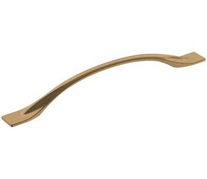 Amerock Cabinet Pull Champagne Bronze 7-9/16 inch (192 mm) Center-to-Center Uprise 1 Pack Drawer Pull Cabinet Handle Cabinet Hardware