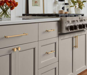 Amerock Cabinet Pull Champagne Bronze 8-13/16 inch (224 mm) Center-to-Center Winsome 1 Pack Drawer Pull Cabinet Handle Cabinet Hardware
