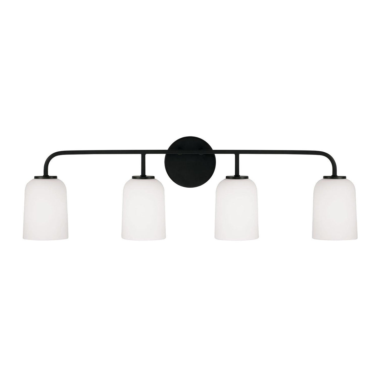 Capital Lighting 148841MB-542 Lawson 4 Light Vanity Matte Black