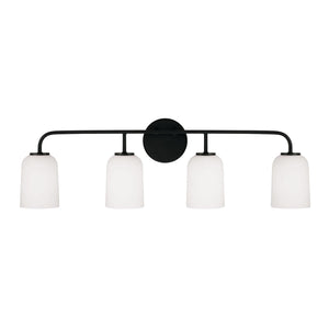 Capital Lighting 148841MB-542 Lawson 4 Light Vanity Matte Black