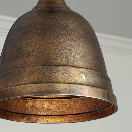 Capital Lighting 335312XB Sedona 1 Light Pendant Oxidized Brass