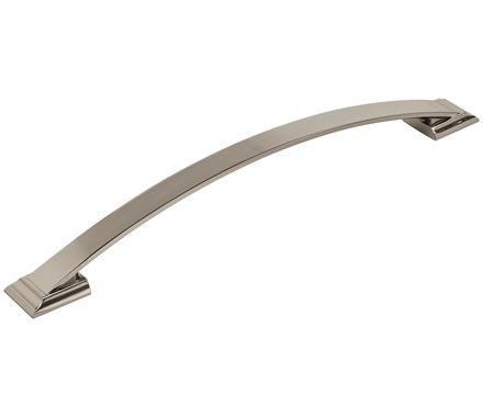 Amerock Appliance Pull Polished Nickel 12 inch (305 mm) Center to Center Candler 1 Pack Drawer Pull Drawer Handle Cabinet Hardware