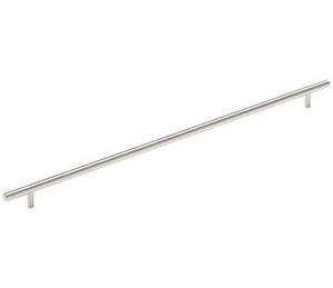 Amerock Cabinet Pull Sterling Nickel 18-7/8 inch (480 mm) Center to Center Bar Pulls 1 Pack Drawer Pull Drawer Handle Cabinet Hardware