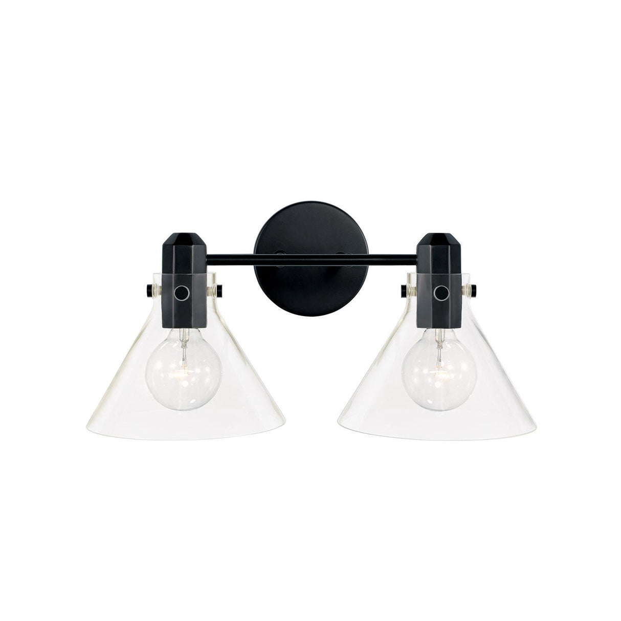 Capital Lighting 145821MB-528 Greer 2 Light Vanity Matte Black