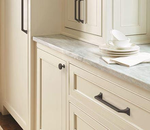 Amerock Cabinet Pull Matte Black 6-5/16 inch (160 mm) Center-to-Center Exceed 1 Pack Drawer Pull Cabinet Handle Cabinet Hardware