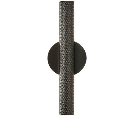 Amerock Cabinet Pull Matte Black 5/8 inch (16 mm) Center to Center Transcendent 1 Pack Drawer Pull Drawer Handle Cabinet Hardware