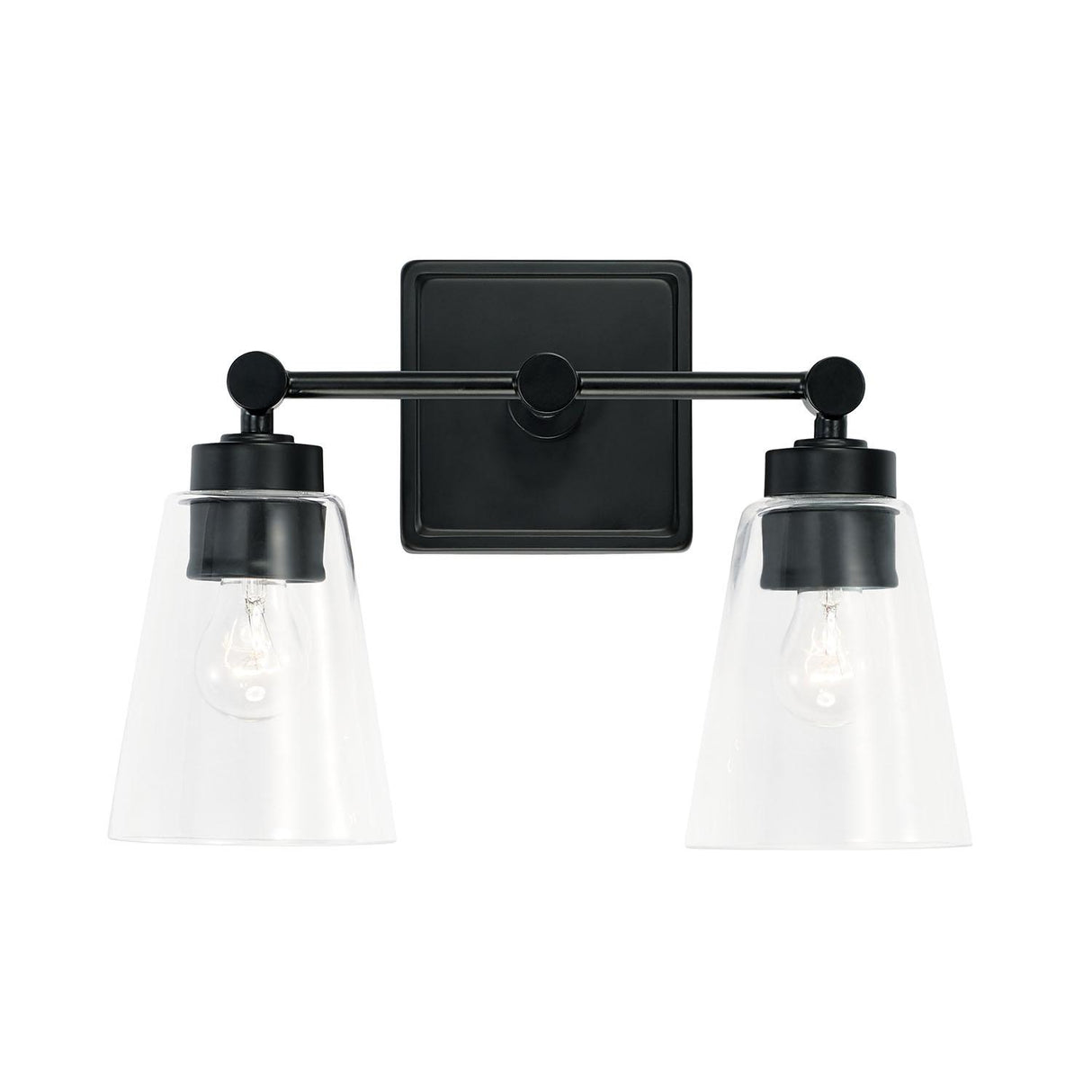 Capital Lighting 121821MB-432 Rory 2 Light Vanity Matte Black
