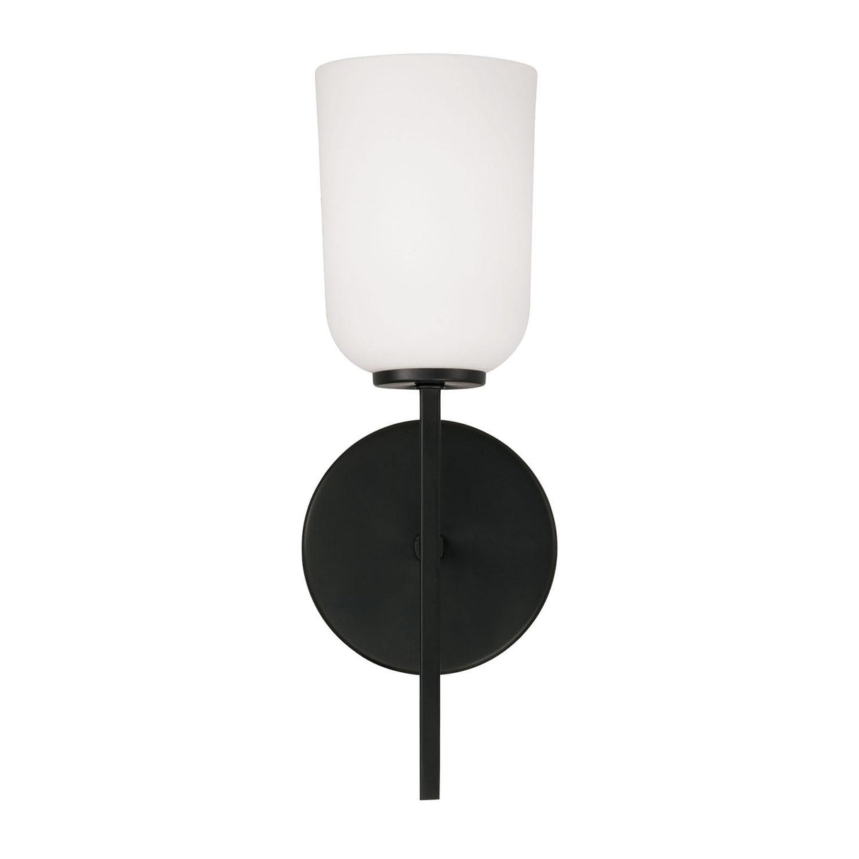 Capital Lighting 648811MB-542 Lawson 1 Light Sconce Matte Black