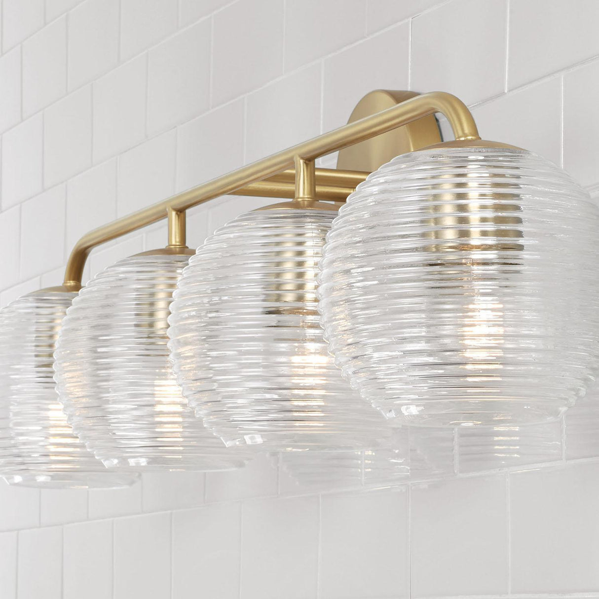 Capital Lighting 149941MA-544 Dolan 4 Light Vanity Matte Brass
