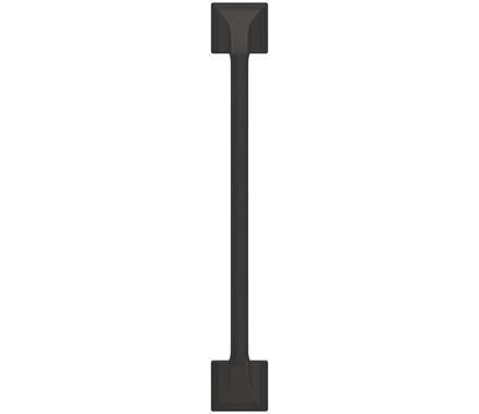 Amerock Cabinet Pull Matte Black 6-5/16 inch (160 mm) Center-to-Center Exceed 1 Pack Drawer Pull Cabinet Handle Cabinet Hardware