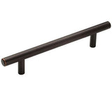 Amerock Cabinet Pull Oil Rubbed Bronze 5-1/16 inch (128 mm) Center to Center Bar Pulls 1 Pack Drawer Pull Drawer Handle Cabinet Hardware