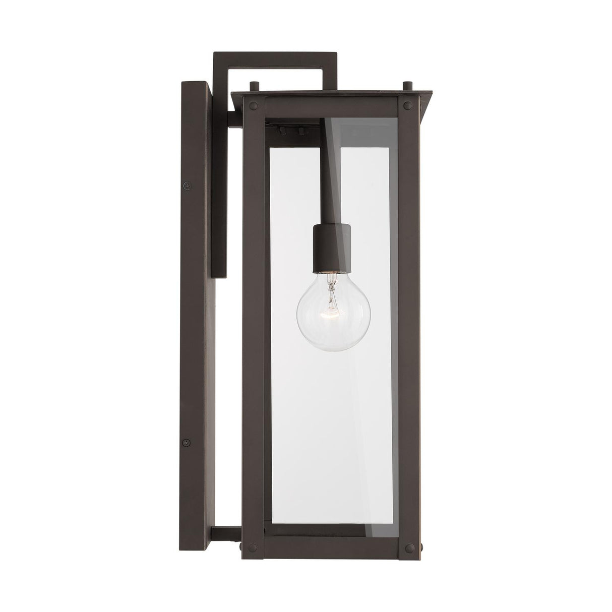 Capital Lighting 934612OZ Hunt 1-Light Wall Mount Oiled Bronze