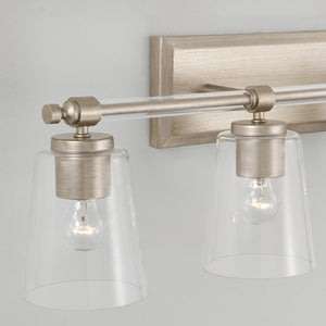Capital Lighting 144841BS-523 Breigh 4 Light Vanity Brushed Champagne