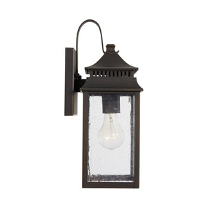 Capital Lighting 936911OZ Sutter Creek 1 Light Outdoor Wall Lantern Oiled Bronze