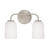 Capital Lighting 148821BN-542 Lawson 2 Light Vanity Brushed Nickel