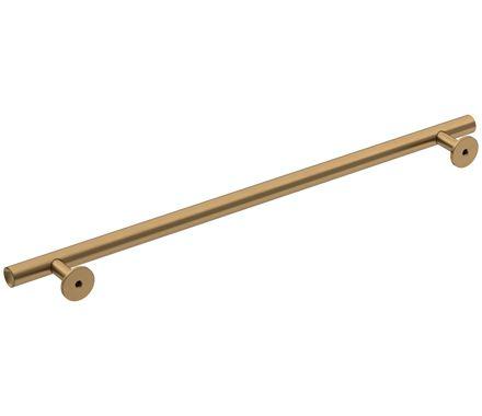 Amerock Cabinet Pull Champagne Bronze 10-1/16 inch (256 mm) Center-to-Center Radius 1 Pack Drawer Pull Cabinet Handle Kitchen Cabinet Hardware