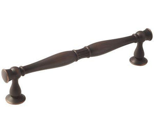 Amerock Cabinet Pull Oil Rubbed Bronze 6-5/16 inch (160 mm) Center to Center Crawford 1 Pack Drawer Pull Drawer Handle Cabinet Hardware