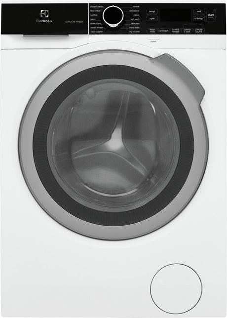 Electrolux ELFW4222AW 24" Compact Front Load Washer,2.4 Cu Ft, lux care wash