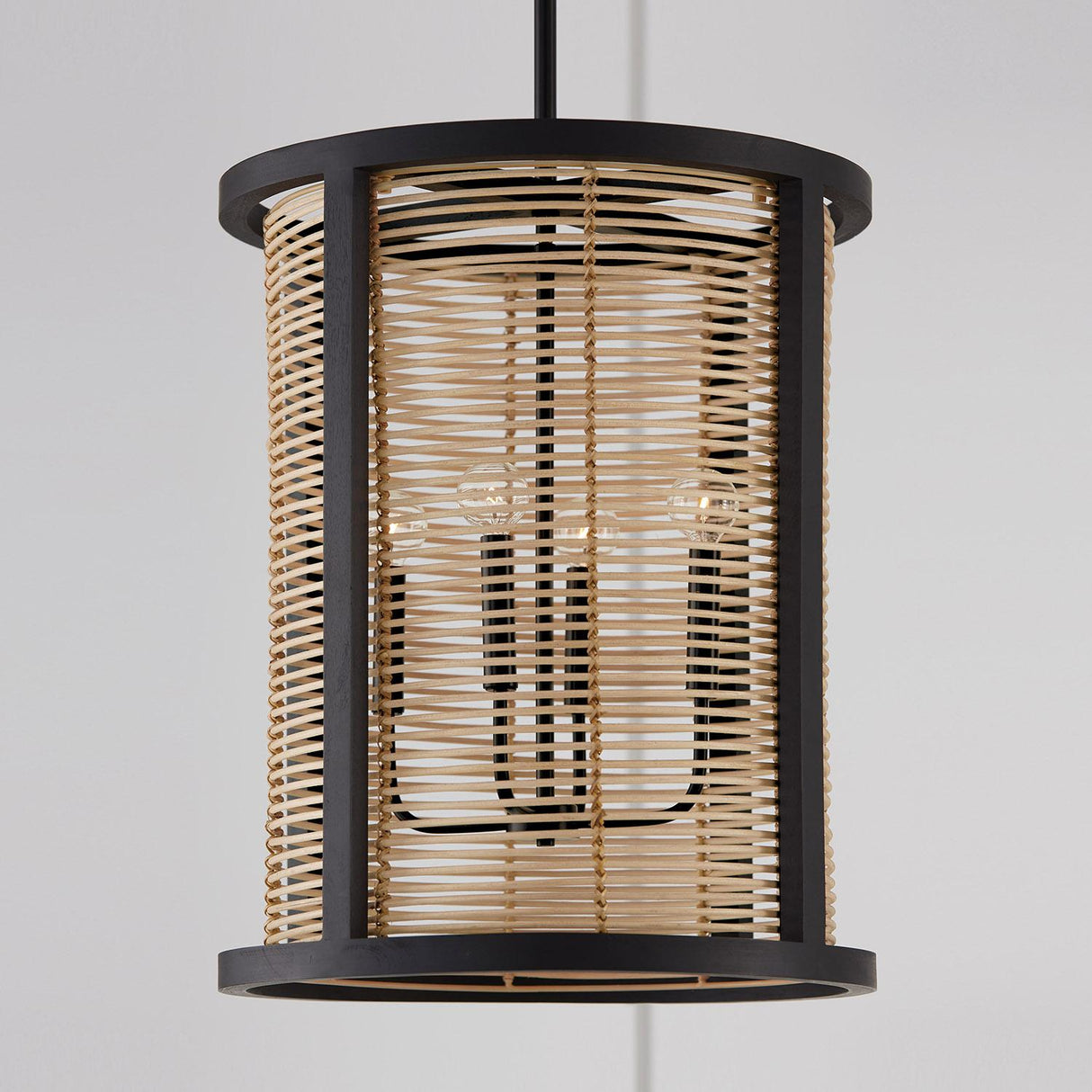 Capital Lighting 544041FK Rico 4 Light Foyer Flat Black